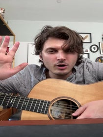 Poster for Pep Talk video from Alex Boniello
