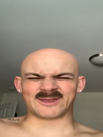 Poster for Birthday video from Cracey Man