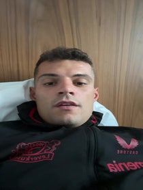 Poster for Birthday video from Granit Xhaka