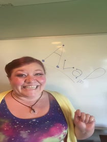 Poster for Birthday video from Jada Star