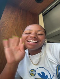 Poster for Birthday video from Taylor Townsend