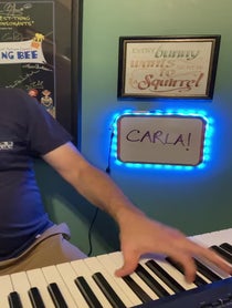 Poster for Birthday video from Bill Larkin