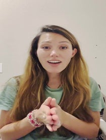 Poster for Birthday video from Christina Kelly