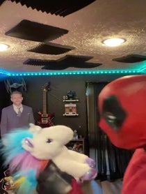 Poster for Pep Talk video from The Official Dadpool