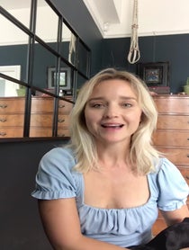 Poster for Birthday video from Florence Hall