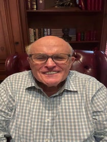 Poster for Birthday video from Rudy W. Giuliani