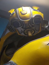 Poster for Birthday video from Transformers Bumblebee