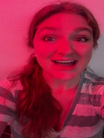 Poster for Birthday video from Morgan Lauré Garrett