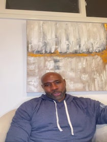 Poster for Pep Talk video from Morris Chestnut