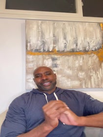 Poster for Birthday video from Morris Chestnut