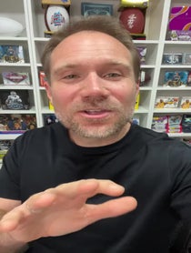 Poster for Pep Talk video from Geoff Wilson (Sports Card Investor)