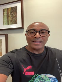 Poster for Birthday video from Colin Jackson