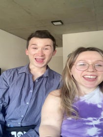 Poster for Birthday video from Alina Elijah 90 Day Fiance