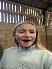 Poster for Birthday video from Harlow White