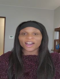 Poster for Birthday video from Miss Peppermint