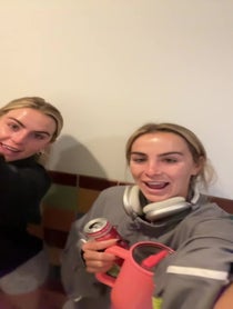 Poster for Birthday video from Cavinder Twins