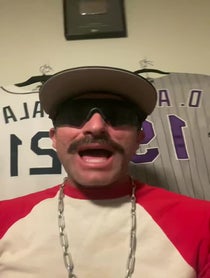 Poster for Birthday video from Domingo Ayala