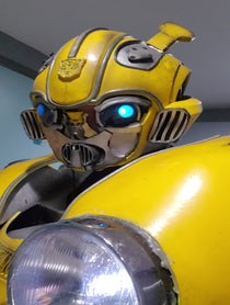 Poster for Advice video from Transformers Bumblebee