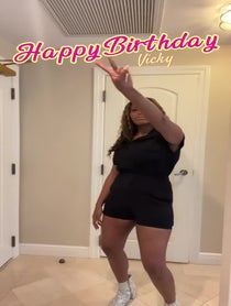 Poster for Birthday video from Stanika Banks