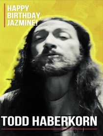 Poster for Birthday video from Todd Haberkorn