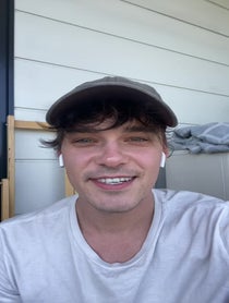 Poster for Birthday video from Mitchell Hope