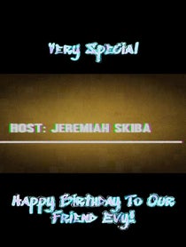 Poster for Birthday video from Jeremiah Skiba