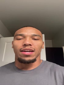 Poster for Pep Talk video from Amon-Ra St. Brown