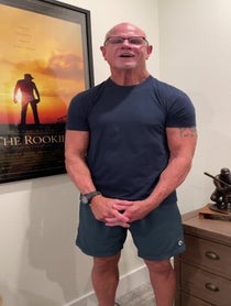 Poster for Birthday video from Jim “The Rookie” Morris