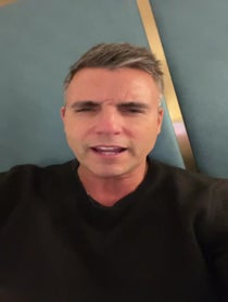 Poster for Birthday video from Colin Egglesfield