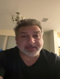 Poster for Pep Talk video from Joey Fatone