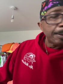 Poster for Birthday video from Mr Motivator