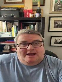 Poster for Birthday video from Simon Delaney