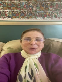 Poster for Birthday video from Tovah Feldshuh
