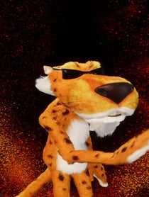 Poster for Birthday video from Chester Cheetah