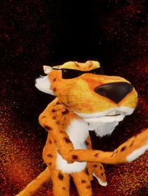 Poster for Birthday video from Chester Cheetah