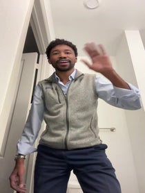 Poster for Pep Talk video from James Milton Johnson IV