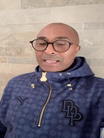 Poster for Birthday video from Colin Jackson