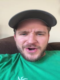 Poster for Pep Talk video from Devon Werkheiser