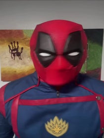 Poster for Birthday video from Deadpool