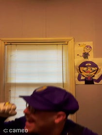 Poster for Intro video video from Waluigi (Impressionist)