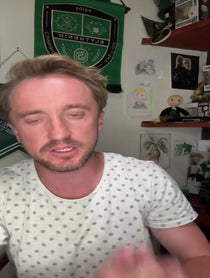 Poster for Birthday video from Tom Felton
