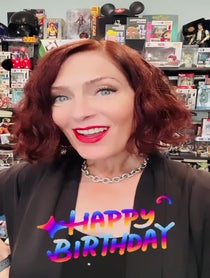 Poster for Birthday video from Vanessa Marshall