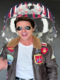 Poster for Birthday video from California Tom Cruise