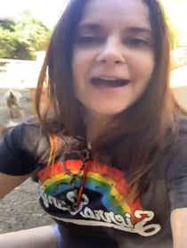 Poster for Birthday video from Kellie Martin