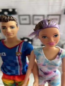 Poster for Pep Talk video from The Scottish Dolls