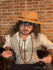Poster for Birthday video from Johnny Depp Impressionist
