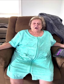 Poster for Birthday video from Grannysoffherrocker