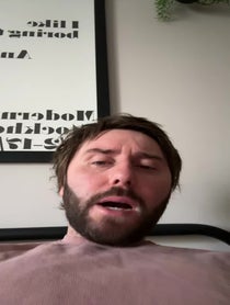Poster for Birthday video from James Buckley