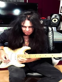 Poster for Birthday video from Yngwie Malmsteen