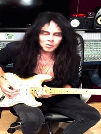 Poster for Pep Talk video from Yngwie Malmsteen